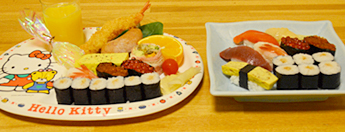 お子様ランチ　1500円 ／ お子様寿司 1500円
